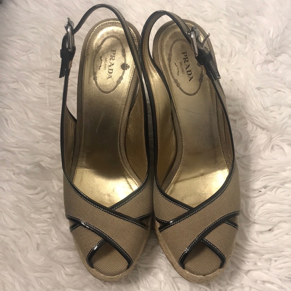 Authentic Prada Espadrilles